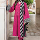 3PC LAWN PRINTED SHIRT WITH LAWN PRINTED DUAPTTA AND TROUSER-4005