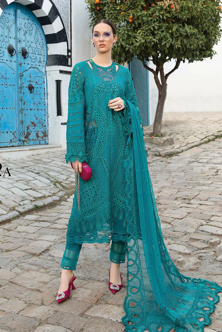 Maria B 3Pcs Lawn Embroidered Q977