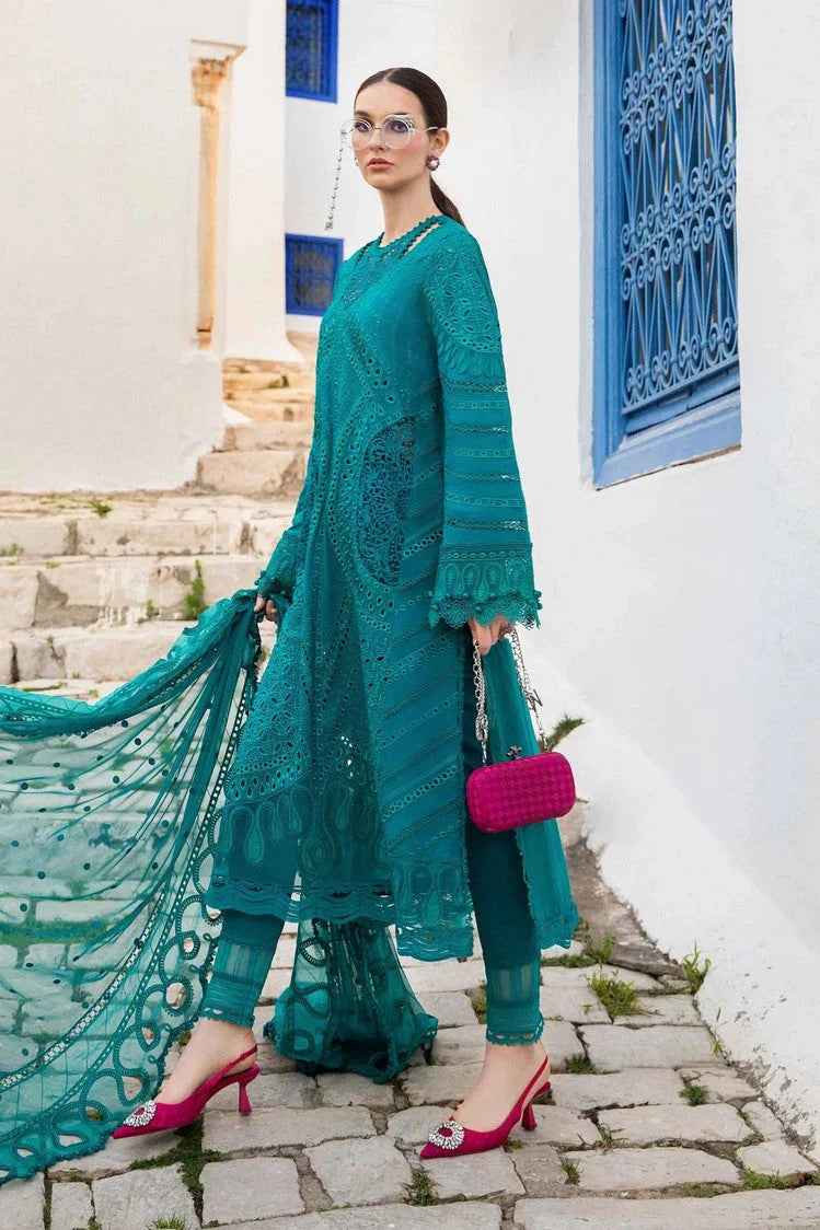 Maria B 3Pcs Lawn Embroidered Q977
