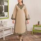 GRANEUT 3PC Dhanak Embroidered Shirt With Printed Dupatta-680
