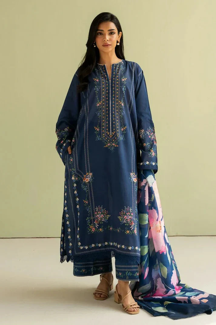 ZAINAB CHOTTANI 3PC LAWN PRINTED Q908