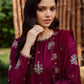 Lawn-3PC Embroidered Shirt With Chiffon Sequins Embroidered Dupatta-5060