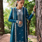 Dhanak 3PC Embroidered Shirt with Dhanak Embroidered Dupatta-3374