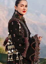 Lawn-3PC Embroidered with Digital Printed Jacquard Dupatta-5132