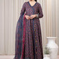BAROQUE 3PCS KARANDI ALL OVER PRINTED SUIT D-287 BLUE