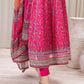 BAROQUE 3PCS KARANDI ALL OVER PRINTED SUIT D-287 RED
