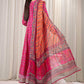 BAROQUE 3PCS KARANDI ALL OVER PRINTED SUIT D-287 RED