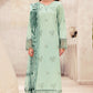 Dhanak-3PC Embroidered Shirt with Digital Printed Wool Shawl - 3279