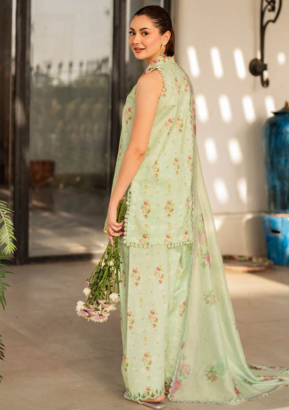 KHADDAR-3PC WITH KHADDAR PRINTED SHIRT & TROUSER-923 - QQ