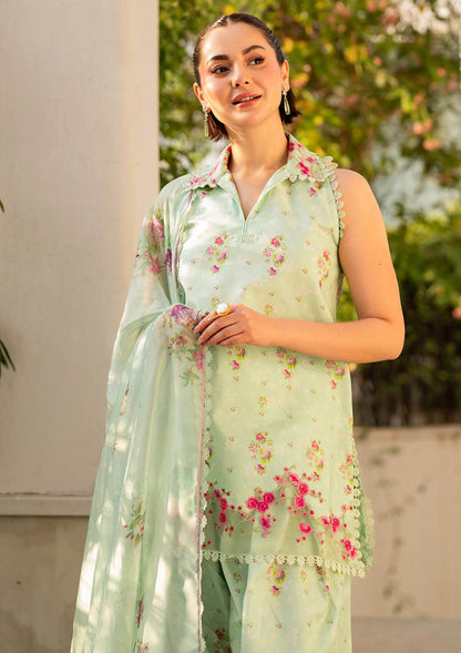 KHADDAR-3PC WITH KHADDAR PRINTED SHIRT & TROUSER-923 - QQ