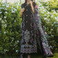 Dhanak-3PC Embroidered Shirt with Digital Printed Wool Shawl-3355