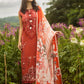 Lawn-3PC Embroidered Shirt with Digital Printed Jacquard Dupatta-1175