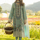 Dhanak-3PC Embroidered with Digital Printed Wool Shawl-3363