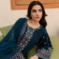 Dhanak-3PC Embroidered Shirt with Chiffon Embroidered Dupatta-3269