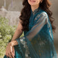 Dhanak-3PC Embroidered Shirt with Digital Printed Embroidered Dupatta-3359