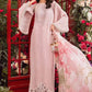 3PC-Printed Lawn Zarri Shirt With Voile Printed Dupatta-1530