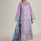 Lawn-3PC Embroidered Shirt with Digital Printed Jacquard Dupatta-1431