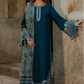 Lawn-3PC Embroidered Shirt with Digital Printed Jacquard Dupatta-5055