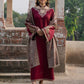 Lawn-3PC Embroidered Shirt With Digital Printed Jauqard Dupatta-5114