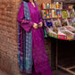 Lawn-3PC Embroidered Shirt with Digital Printed Jacquard Dupatta-1205