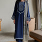 Lawn-3PC Embroidered Shirt With Digital Printed Jauqard Dupatta-5001