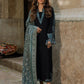 Dhanak-3PC Embroidered Shirt with Digital Printed Wool Shawl - 3552
