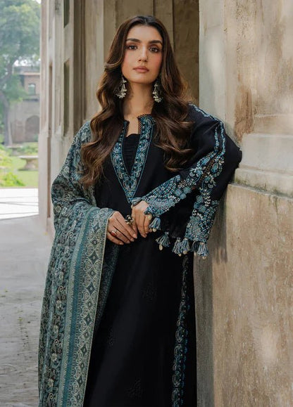 Lawn-3PC Embroidered Shirt With Digital Printed Jauqard Dupatta-5048 - QQ
