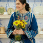 Dhanak-3PC Embroidered Shirt With Digital Printed Wool Shawl-668