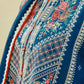 3PC Lawn Embroidered Shirt With Digital Printed Jauqard Dupatta-5033
