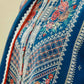 Dhanak-3PC Embroidered Shirt With Digital Printed Wool Shawl-668