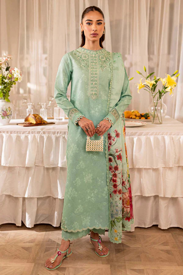 Dhanak 3PC Embroidered Q0366