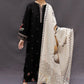 3PC Lawn Embroidered Shirt With Digital Printed Jauqard Dupatta-5007