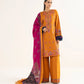 Lawn-3PC Embroidered with Digital Printed Jacquard Dupatta-5126