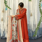URGE 3PC Dhanak Embroidered With Digital Printed Shawl-651