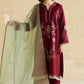 Lawn-3PC Embroidered Shirt with Organza Embroidered Dupatta-1425