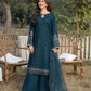 Lawn-3PC Embroidered Shirt with Organza Sequins Embroidered Dupatta- 5062