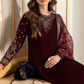 Velvet 3PC Embroidered BQ-1010