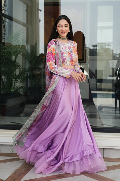 LULUSAR Silk 3PC Digital Printed-872 - QQ