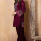 Linen-2pc Embroidered- 3418