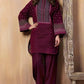 Linen-2pc Embroidered- 3418