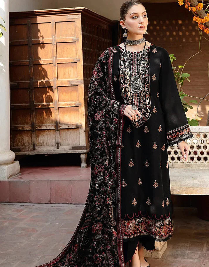 Dhanak 3PC Embroidered Q0294