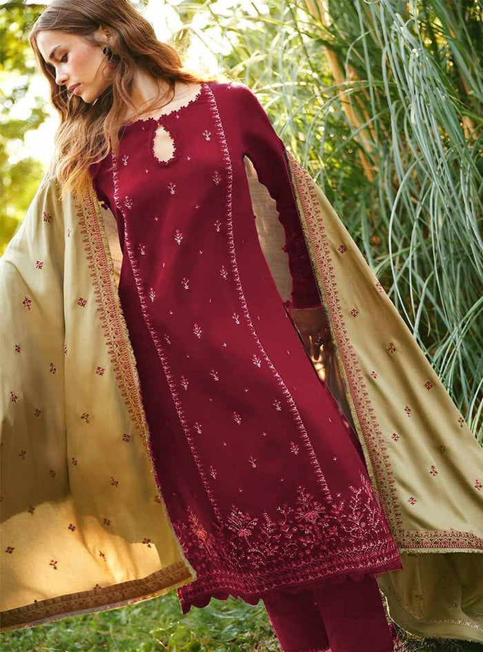 Dhanak 3PC Embroidered-QQ620