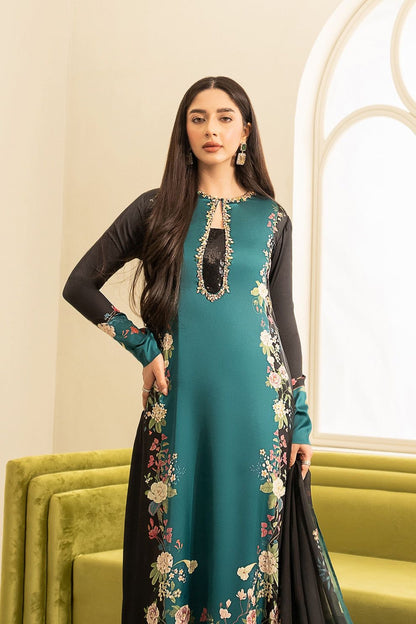 LULUSAR Silk 3PC Digital Printed-868 - QQ