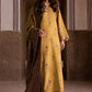 Lawn-3PC Chikankari Embroidered With Digital Printed Jacquard Dupatta-5044