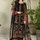Lawn 3PC Embroidered With Digital Printed Jauqard Dupatta- 5215