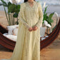 Lawn-3PC Embroidered Shirt with Organza Embroidered Dupatta - 5213