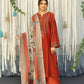 URGE 3PC Dhanak Embroidered With Digital Printed Shawl-651