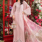 3PC-Printed Lawn Zarri Shirt With Voile Printed Dupatta-1530