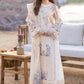 QALAMKAR 3PC Lawn Embroidered Shirt With Organza Embroidered Dupatta- 5013