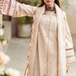 Lawn-3PC Embroidered Shirt with Organza Embroidered Dupatta-1357